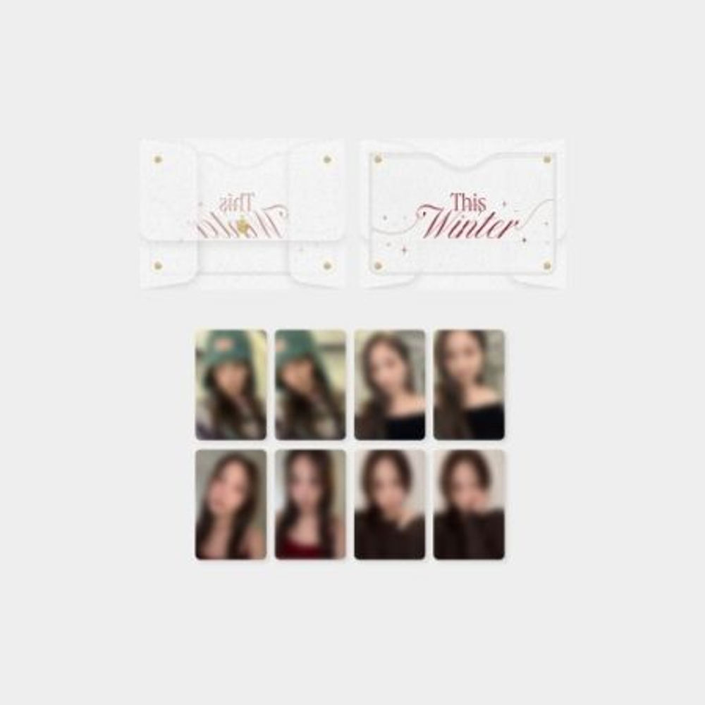 товары KWON JIN AH - THIS WINTER YEAR END CONCERT OFFICIAL MD PHOTO CARD SET