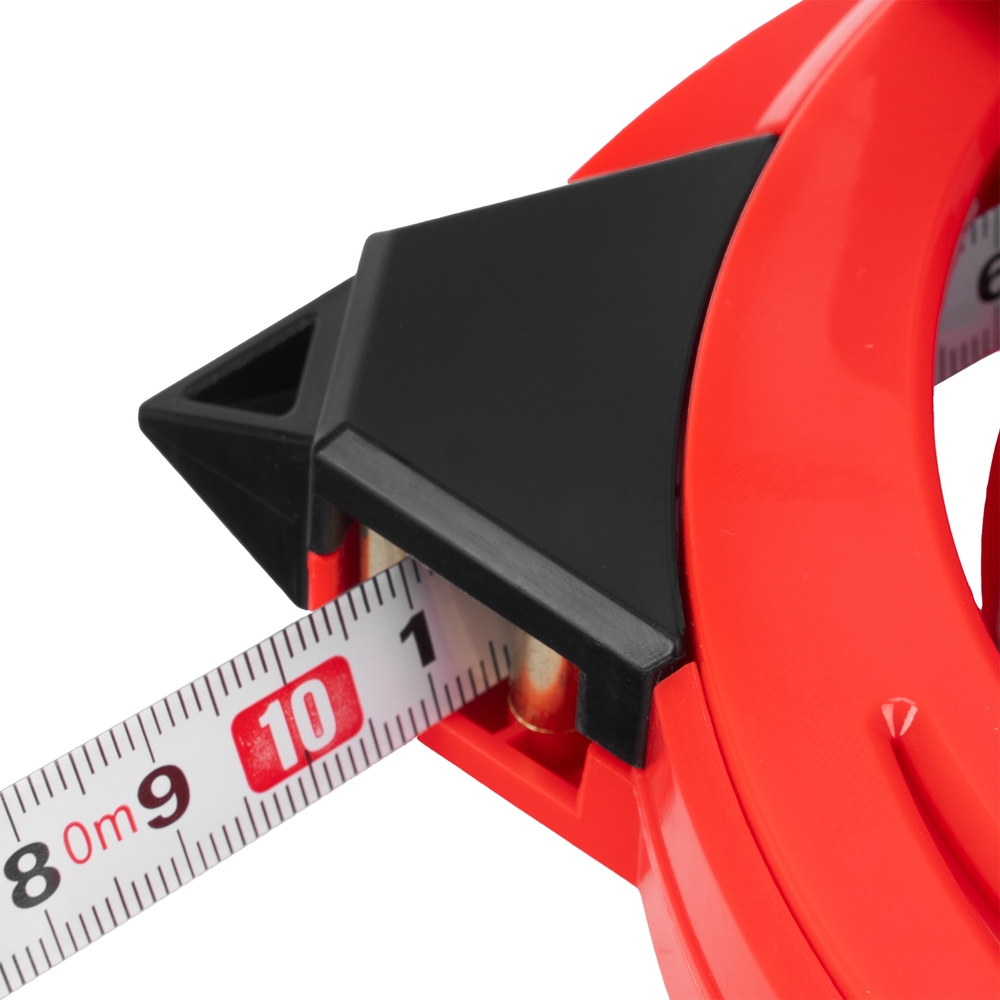 Рулетка геодезическая, 30 м х 12,5 мм, металлическая лента, закрытый корпус Matrix