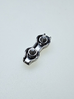 2 Соединитель троса двойной (DUPLEX) нерж. А2-70 (2 шт.)