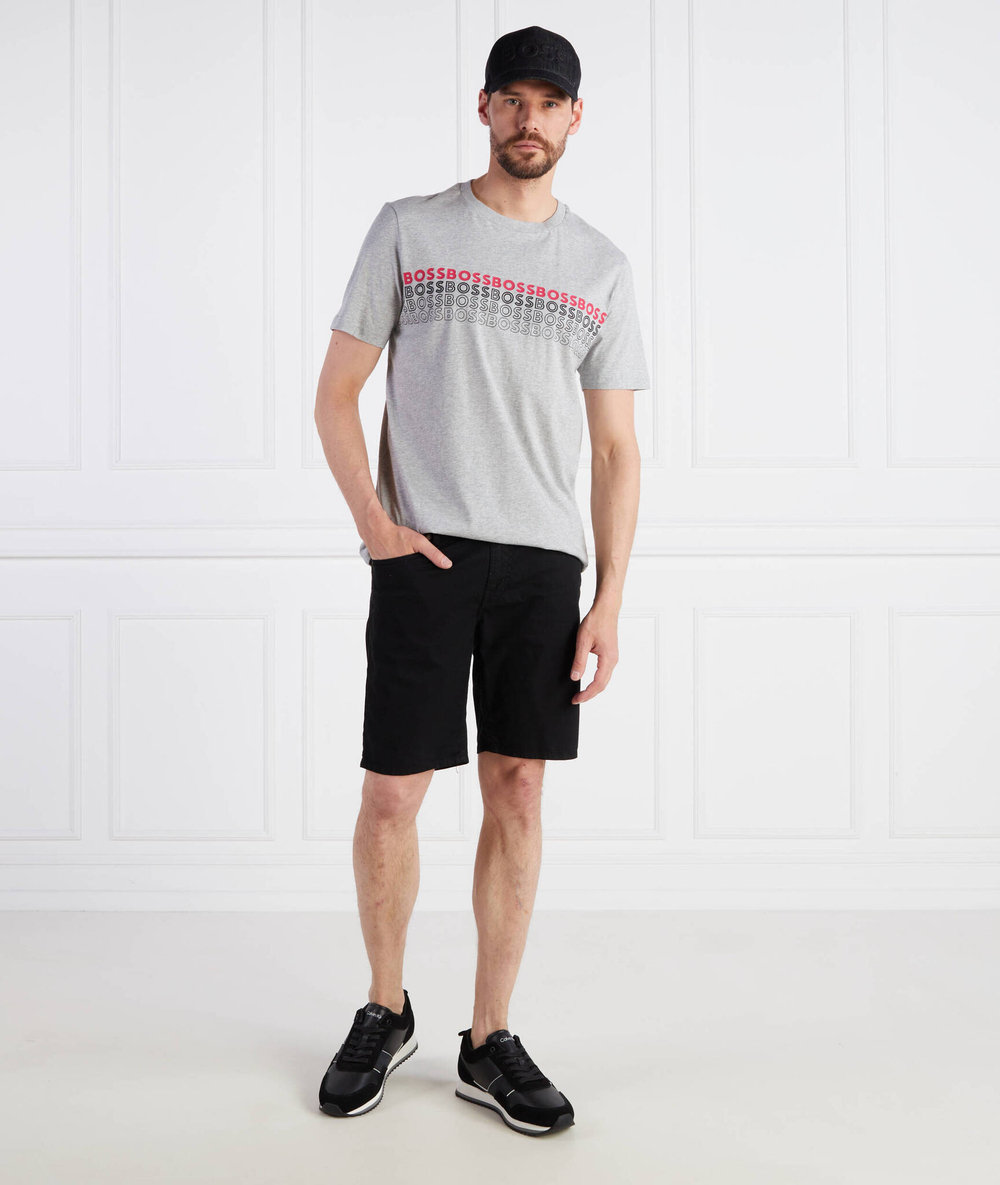 Футболка Tee 2 BOSS GREEN - серый(50488785)