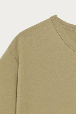 ZARA X MARISA BERENSON БОДИ С КОРОТКИМИ РУКАВАМИ, ХАКИ