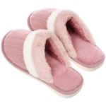 Тапочки женские домашние «DAISY», цвет розовый, р-р 38-39