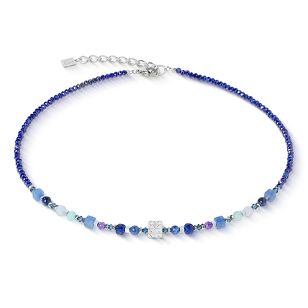 Колье Coeur de Lion Blue 4347/10-0700