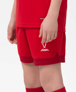 Шорты игровые DIVISION PerFormDRY Union Shorts, красный/ темно-красный/белый, детский