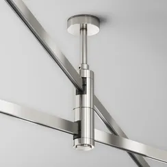 Крепление потолочное двойное Short 78мм Flarity платина Technical tra156c-d1-pt