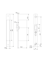 Защелка Гардиан PROFI 1R (ПРОФИ 25.1р.16) роликовая