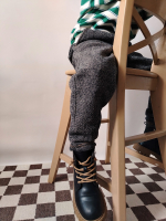 Брюки из трикотажа Mjölk Black Denim