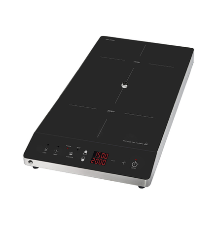 Плита индукционная INDOKOR IN3500D двухконфорочная