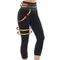 Корректирующие капри SANKOM Yoga BLACK SILVER