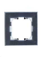 BRITE Рамка 1-местная IP44 РУ-1-БрГ-44 графит IEK