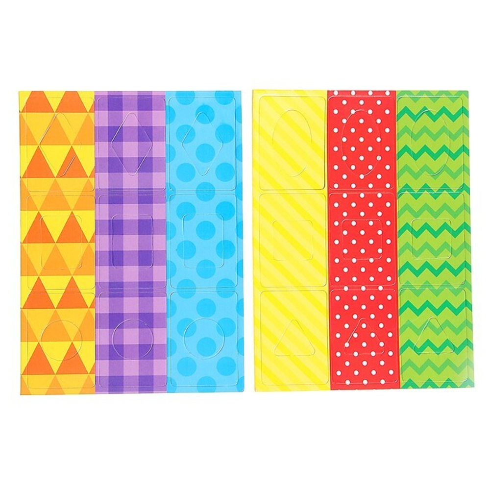 Карточки по методике Сегена. Узоры