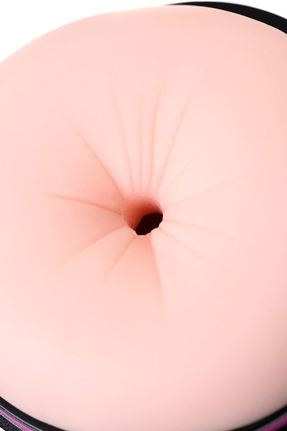 Мастурбатор-анус Opus E Anal с возможностью подключения электростимуляции (Цвет: телесный с черным)