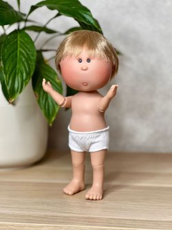 Кукла Nines виниловая 30см MIO шарнирная без одежды (1212W1)
