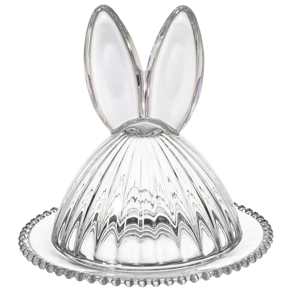 БЛЮДО СЕРВИРОВОЧНОЕ С КРЫШКОЙ "RABBIT FAMILY" 19,3*19,3*19 СМ