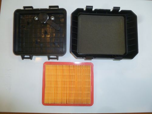Фильтр воздушный в сборе (элемент-133х113х21 мм)/Air Filter element