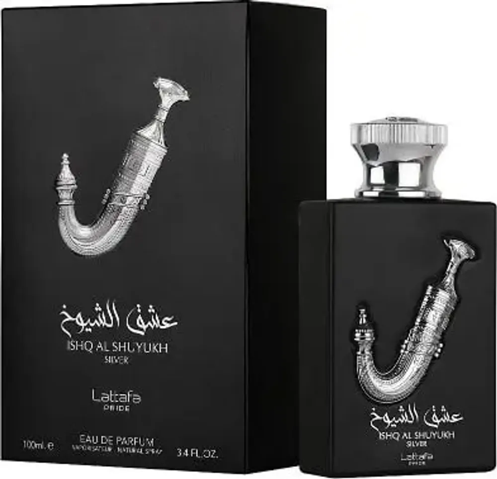 Унисекс парфюм Lattafa Ishq Al Shuyukh Silver EDP 100 мл