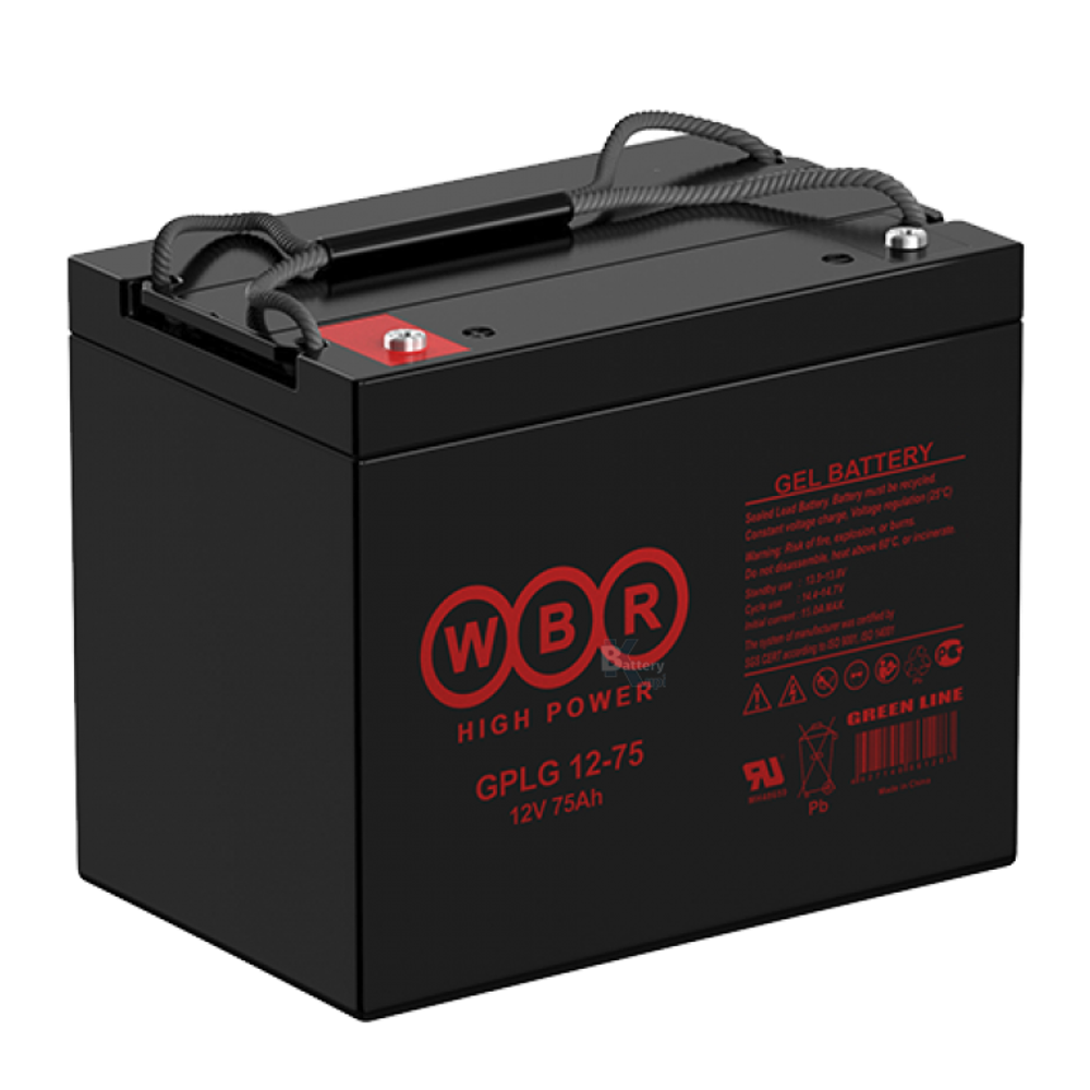 Аккумулятор WBR GPLG 12-75 (GEL)