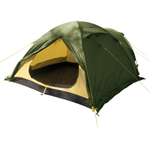 Палатка двухслойная Shield 4 BTrace, Зеленая