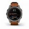 Garmin Fenix 7 Pro Sapphire Solar – титан, кожаный ремешок, премиальные умные часы