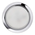 Встраиваемый потолочный светильник под лампу GX53, серебро / серая, без лампы