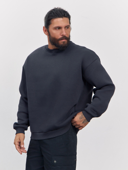 Свитшот с начесом (графит)