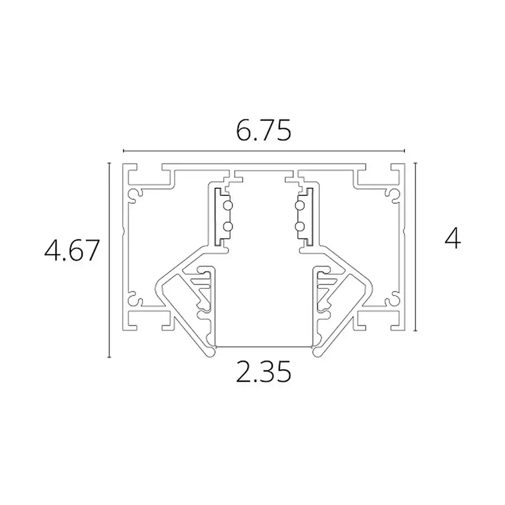 Магнитный шинопровод для натяжного потолка Arte Lamp
