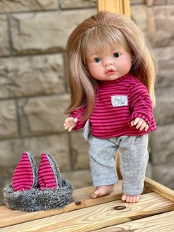 Кукла Nines виниловая 37см JOY в пакете (1030K)