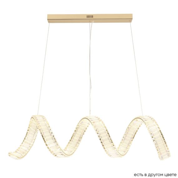 Подвесной светодиодный светильник Crystal Lux Musika SP100W Led L1200 Gold