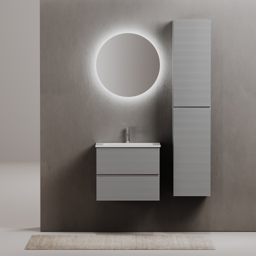 Тумба с раковиной Sancos Folk 60 см FL60ES ergraut soft