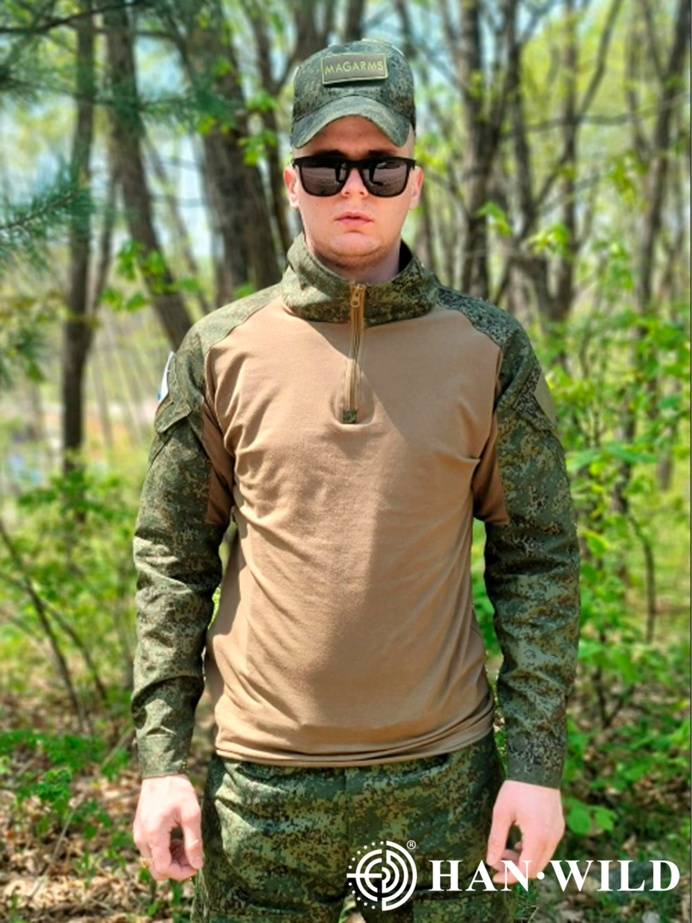 Боевая рубашка HAN WILD Gen3 Russian T-Shirt. ЕМР
