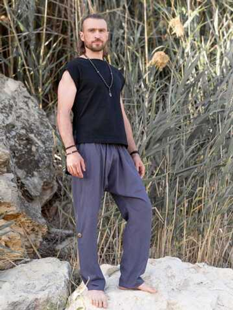 Мужские штаны (серый)