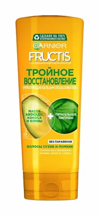 Fructis Бальзам-ополаскиватель Тройное восстановление 387мл