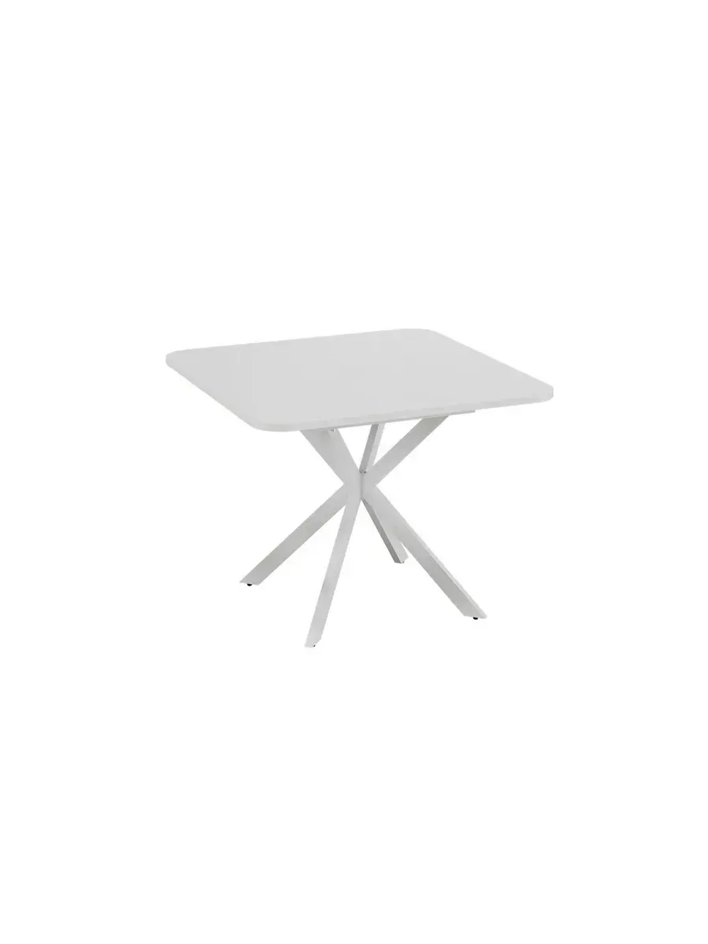 Стол кухонный Белый муар 100(131)х100х75 см