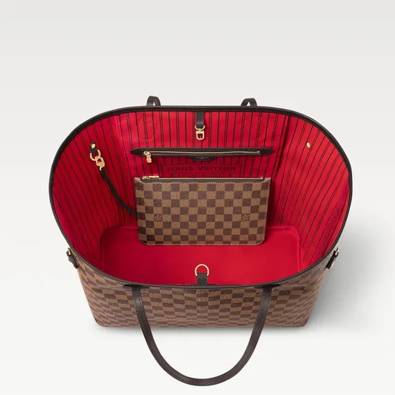 Сумка Louis Vuitton Neverfull Damier Ebene Canvas