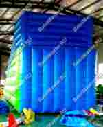 Надувная горка для зорба "Blue ramp"