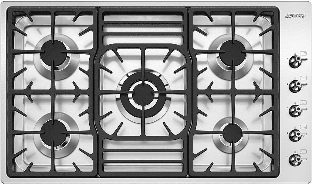 Встраиваемая газовая варочная панель Smeg PGF95-4