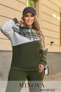 Костюм 1528-хаки Minova