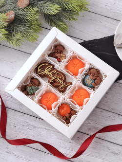 Шоколадный подарок "С новым Годом" #11 / Шоколад ручной работы