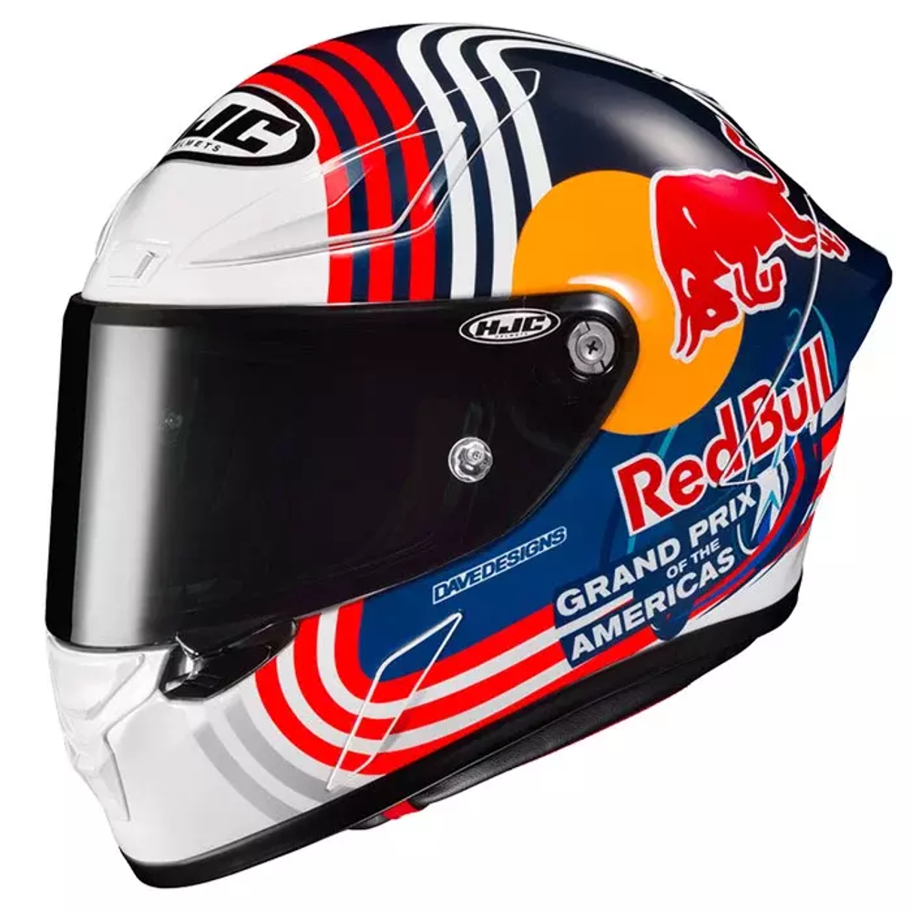 HJC RPHA 1 RED BULL AUSTIN GP MC21