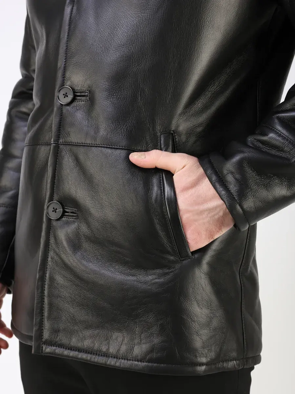 Дубленка зимняя натуральная