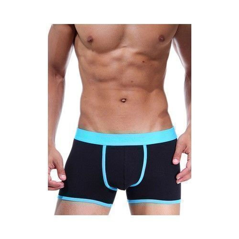 Мужские трусы хипсы Doreanse 1711 Black Turquoise