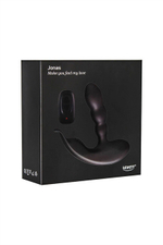 Стимулятор простаты Levett Jonas с дистанционным управлением (Цвет: черный)