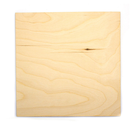 Подложка деревянная квадратная 50*50 см (Толщина 6 мм)