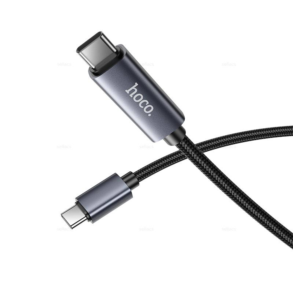 Кабель Type-C на Type-C 60W Hoco X112 (black) (Краснодар склад)