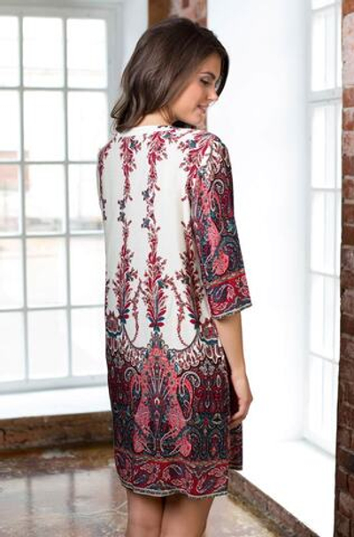 Туника Shakira из вискозы (Размер: S) (Цвет: красный)