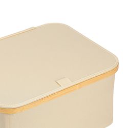 Корзина для белья Neat Low, 40x33x20 см, молочная