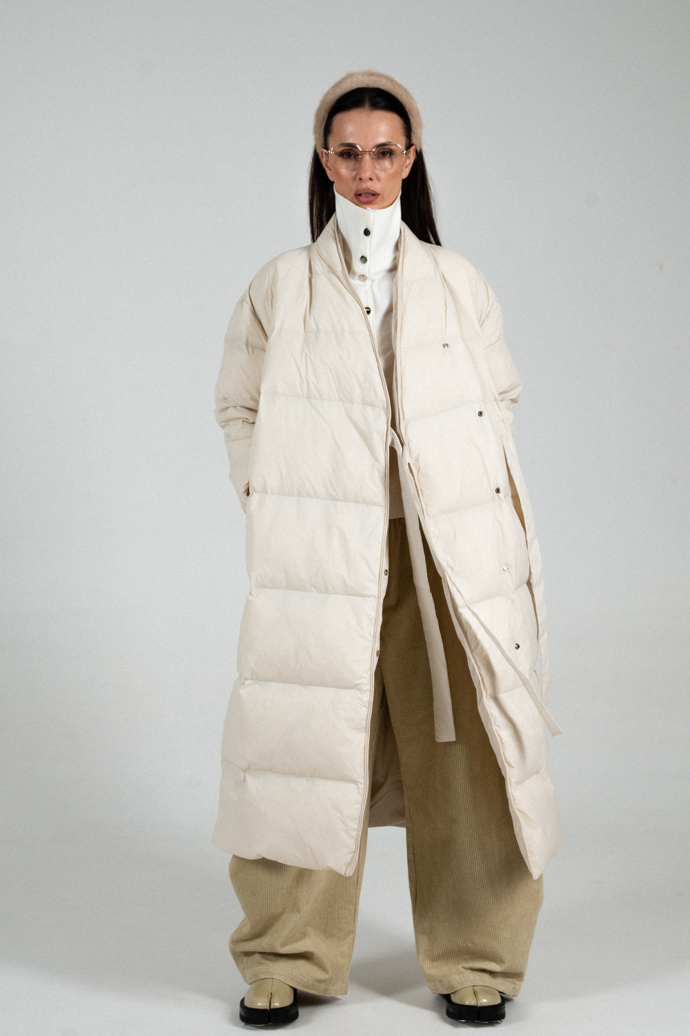 Брюки вельвет о-силуэта