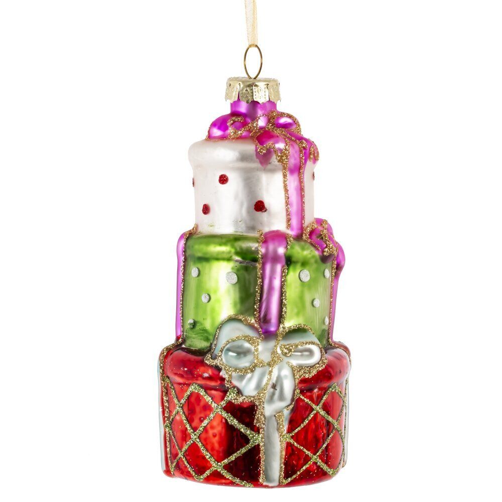 GAEM Украшение новогоднее "Подарки", L6 W6 H13 см