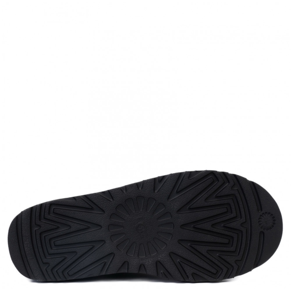 UGG Mens Classic Short Zip Metallic Black