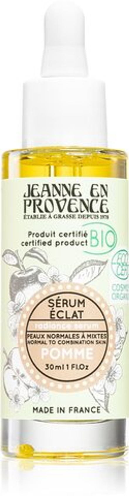 Jeanne en Provence BIO Apple - Осветляющая сыворотка для лица качества BIO /  olej z pestek moreli 30  ml  / GTIN 3430750214100